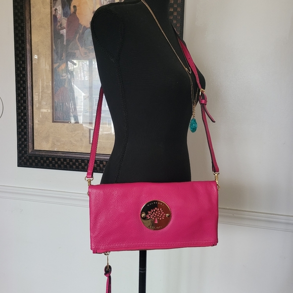 Mulberry Daria Clutch Shoulder Leather Bag - Picture 6 of 13